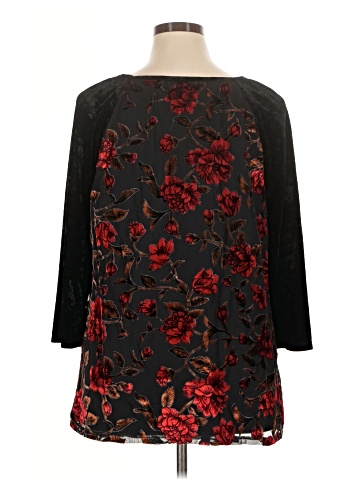 Adiva 3/4 Sleeve Blouse (view 2)