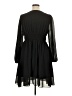 Unbranded 100% Polyester Solid Black Cocktail Dress Size XL - photo 2