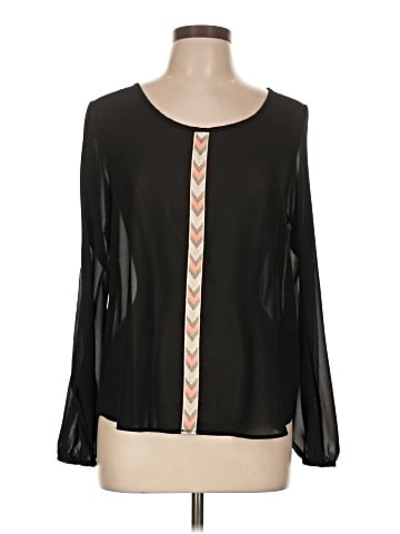 Kanvas Long Sleeve Blouse (view 1)