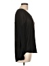 Kanvas 100% Polyester Black Long Sleeve Blouse Size L - photo 4