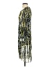 Lisa Bayne 100% Polyester Graphic Green Cocktail Dress Size S - photo 5