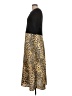 Ann Taylor Animal Print Black Casual Dress Size L - photo 5