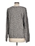 Sundry Animal Print Gray Pullover Sweater Size Lg (3) - photo 2