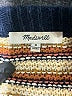 Madewell 100% Cotton Stripes Brown Blue Pullover Sweater Size M - photo 7