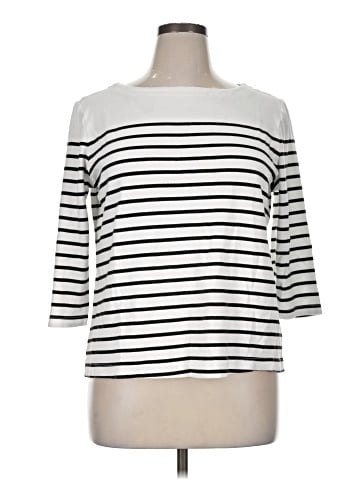 Croft & Barrow 3/4 Sleeve T-Shirt (view 1)
