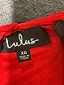 Lulus Red Cocktail Dress Size XS - photo 3