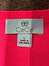 CeCe 100% Polyester Pink 3/4 Sleeve Blouse Size L - photo 7