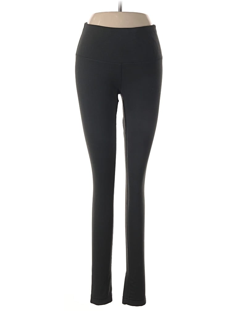 Pre-owned Yogalicious Active Pants In Black