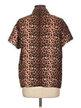 Agent Provocateur Short Sleeve Silk Top (view 2)