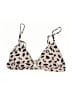 Cotton On 100% Cotton Animal Print Tan Swimsuit Top Size S - photo 1