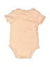 Bebe 100% Cotton Graphic Tan Short Sleeve Onesie Size 0-3 mo - photo 2