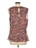 CAbi 100% Polyester Orange Sleeveless Blouse Size L - photo 2