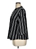 Shein Curve Stripes Black 3/4 Sleeve Blouse Size 14 Plus (1) - photo 5