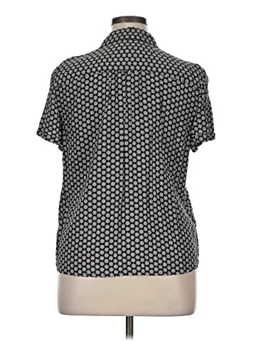 Croft & Barrow Short Sleeve Blouse (view 2)
