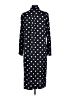 Calvin Klein Polka Dots Black Casual Dress Size 10 - photo 2