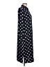 Calvin Klein Polka Dots Black Casual Dress Size 10 - photo 4