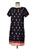 Interi 100% Polyester Print Blue Casual Dress Size M - photo 1