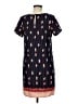 Interi 100% Polyester Print Blue Casual Dress Size M - photo 2