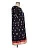 Interi 100% Polyester Print Blue Casual Dress Size M - photo 4