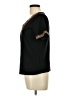 Shein Black Short Sleeve Top Size L - photo 5