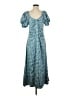 Cinq à Sept 100% Polyester Blue Casual Dress Size 4 - photo 1