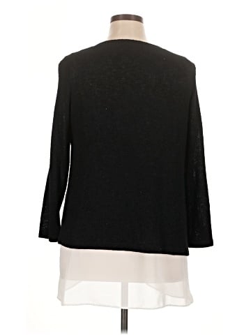 Green Envelope 3/4 Sleeve Top (view 2)