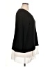 Green Envelope Black 3/4 Sleeve Top Size 1X - photo 4