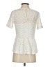 Brixon Ivy Ivory Short Sleeve Top Size S - photo 2