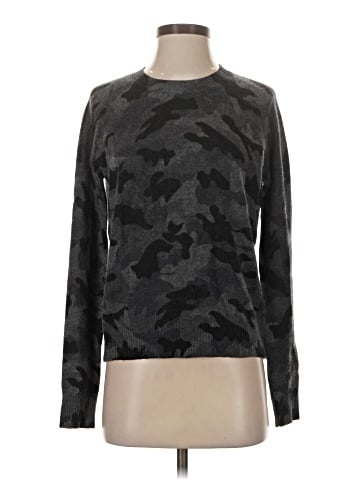 Aqua Cashmere Pullover Sweater (view 1)