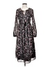 Böhme 100% Polyester Floral Black Casual Dress Size S - photo 1