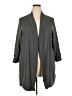 Laura Ashley Solid Gray Cardigan Size 3X - photo 1