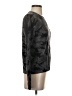 Aqua 100% Cashmere Camo Black Cashmere Pullover Sweater Size XS - photo 4
