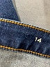 Stylus Solid Blue Jeans Size 14 - photo 9