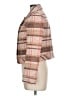Worth New York Plaid Brown Jacket Size 10 - photo 5