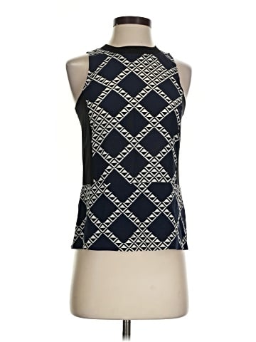 Trina Turk Sleeveless Silk Top (view 1)