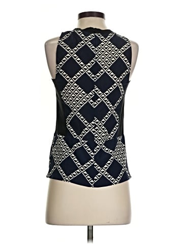 Trina Turk Sleeveless Silk Top (view 2)