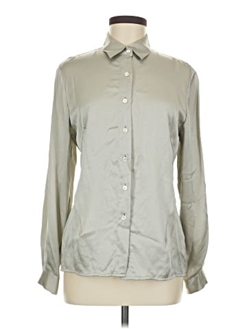 Barry Bricken Long Sleeve Silk Top (view 1)