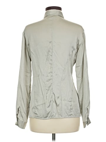 Barry Bricken Long Sleeve Silk Top (view 2)