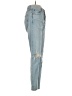 AGOLDE 100% Cotton Hearts Blue Jeans Size 24 waist - photo 4