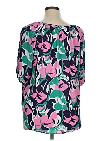 Counterparts Short Sleeve Blouse (view 2)