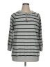 Workshop by Andrea Jovine 100% Cotton Gray Pullover Sweater Size 1X - photo 1