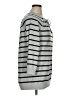 Workshop by Andrea Jovine 100% Cotton Gray Pullover Sweater Size 1X - photo 4