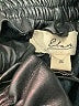 Elan 100% Polyester Metallic Black Shorts Size S - photo 3