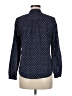 J.Crew Polka Dots Blue Long Sleeve Blouse Size 6 - photo 2