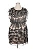 En Focus Studio Graphic Gray Cocktail Dress Size 18 - photo 1