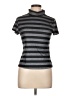 Shein Gray Short Sleeve Turtleneck Size L - photo 1