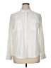 Eddie Bauer Solid Ivory Long Sleeve Blouse Size XL - photo 1