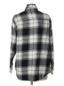 Old Navy 100% Cotton Plaid Gray Long Sleeve Button-Down Shirt Size L - photo 2
