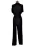 Zara Solid Black Jumpsuit Size M - photo 2