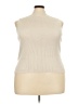 Ophelia Roe Ivory Tan Pullover Sweater Size 3X - photo 1